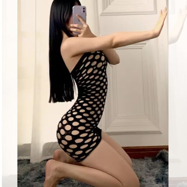 Vestido Sexy Red Negra Corto Strapless – Lencería Atractiva