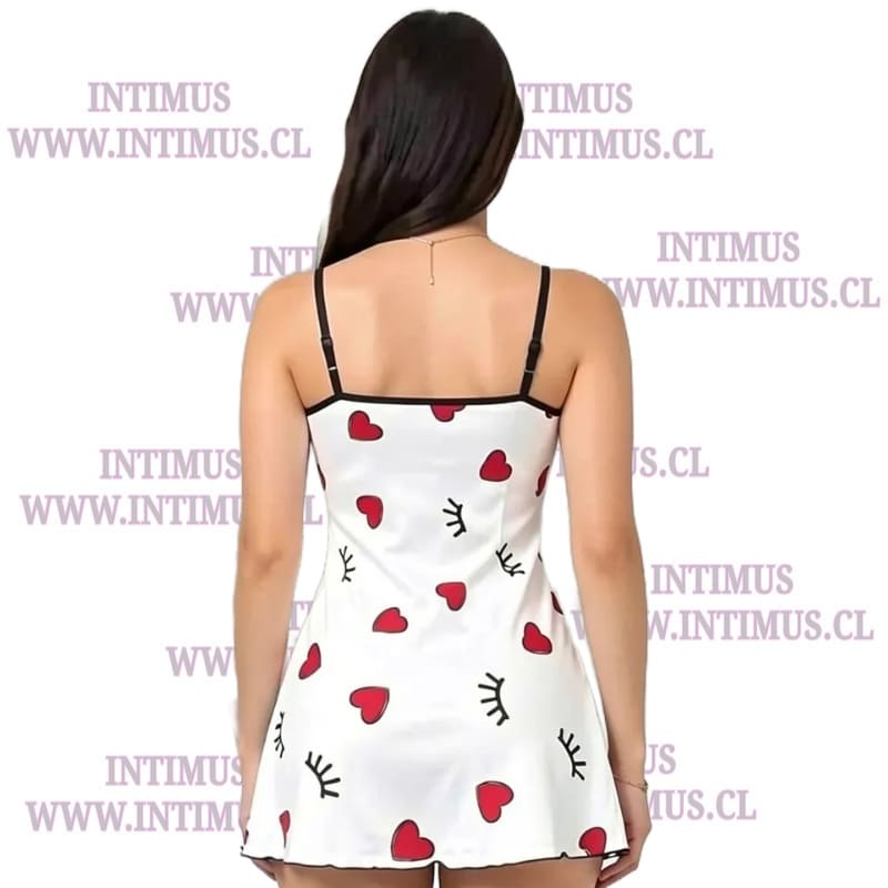 Camisón de Dormir Suave Estampado - Imagen 2