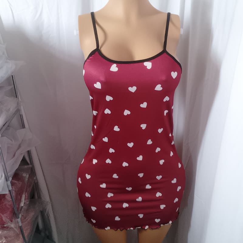 Camisón de Dormir Suave Estampado - Imagen 5