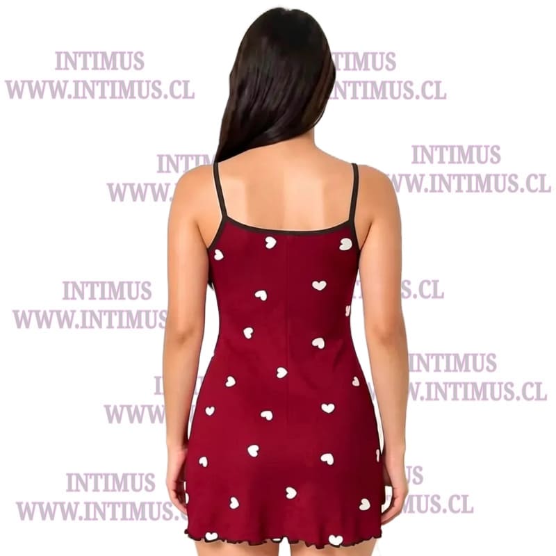 Camisón de Dormir Suave Estampado - Imagen 2