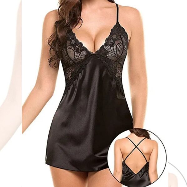 Camisón Sexy Camisola Mas Tanga Hilo