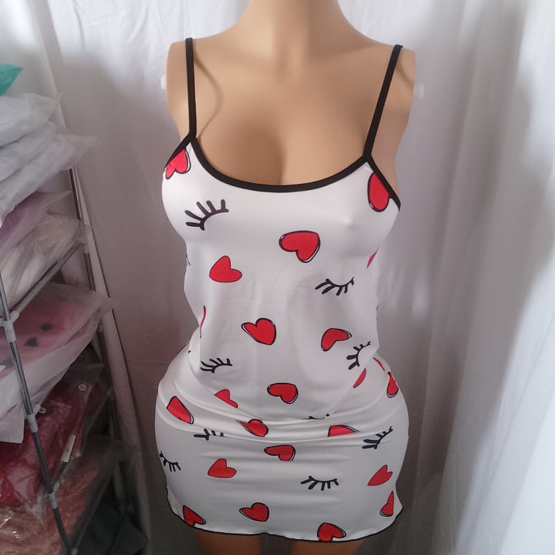 Camisón de Dormir Suave Estampado - Imagen 6