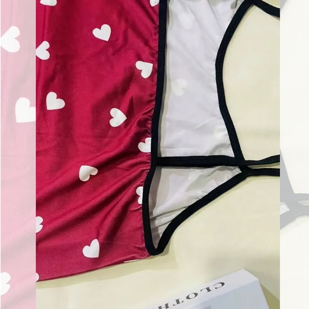 Camisón de Dormir Suave Estampado - Imagen 4