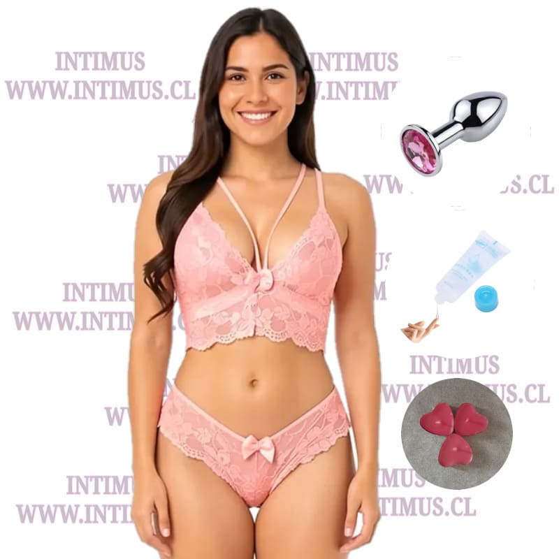 Kit Íntimo Sensual Lencería Erótico