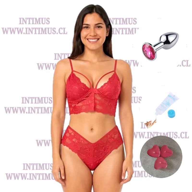 Kit Íntimo Sensual Lencería Erótico